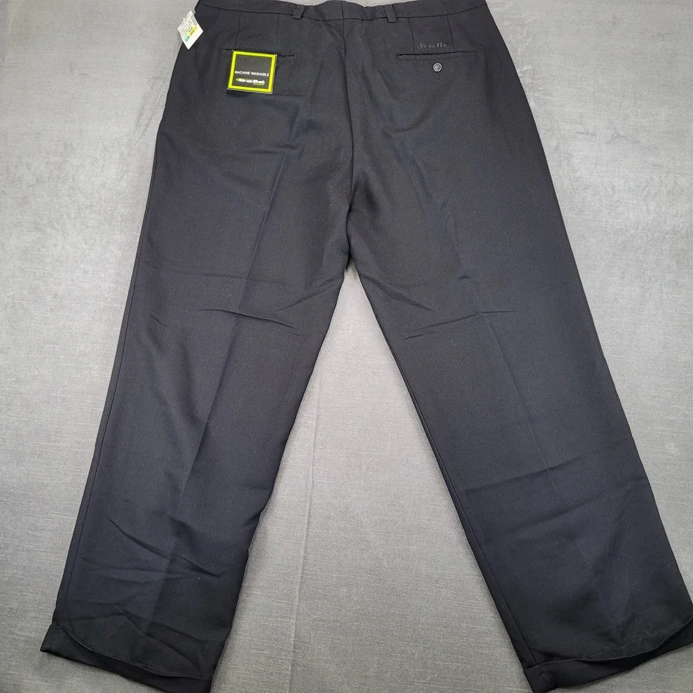 Bolle Golf Mens‎ Black Pleated Golf Pants 42x32 New